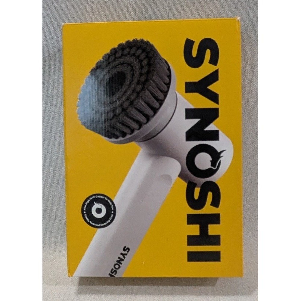Synoshi Power Spin Scrubber Unisex OS White New Handheld Cordless Waterproof